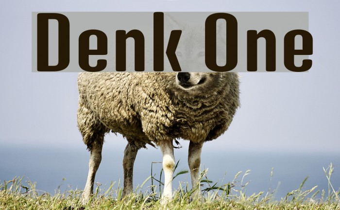 Denk One Font examples