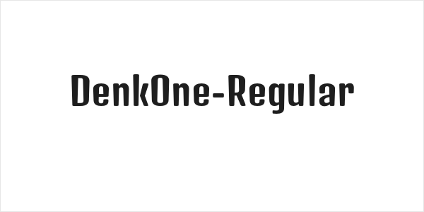 DenkOne-Regular Logo