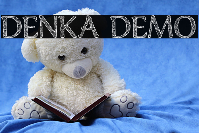 Denka Demo Font examples