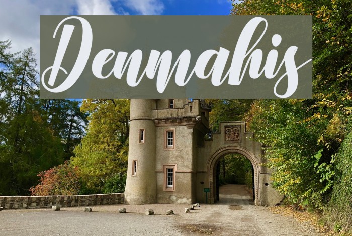 Denmahis Font examples