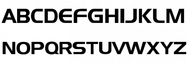 Denmark Regular Schriftart Groß