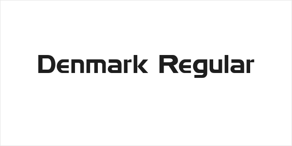 Denmark Regular Logo