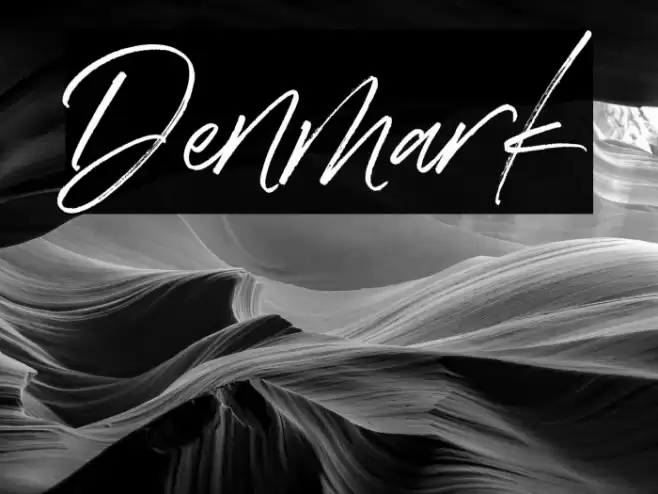 Denmark Font examples