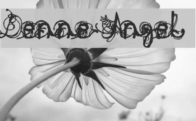 Denne Angel Font examples