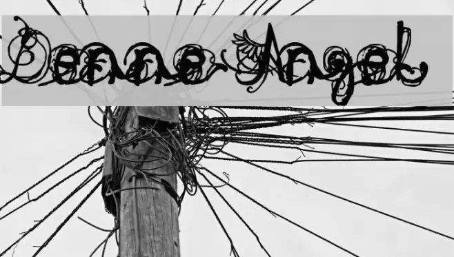 Denne Angel Font examples