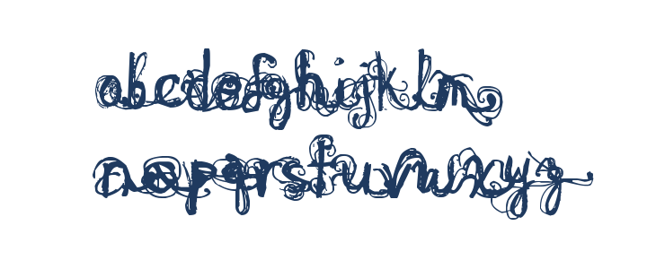 Denne Angel Lowercase