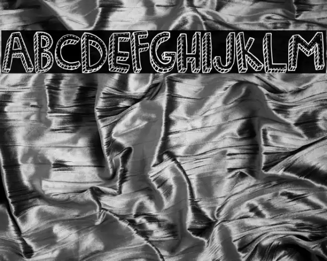 Denne Freakshow Font examples