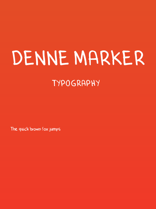 Denne Marker Poster