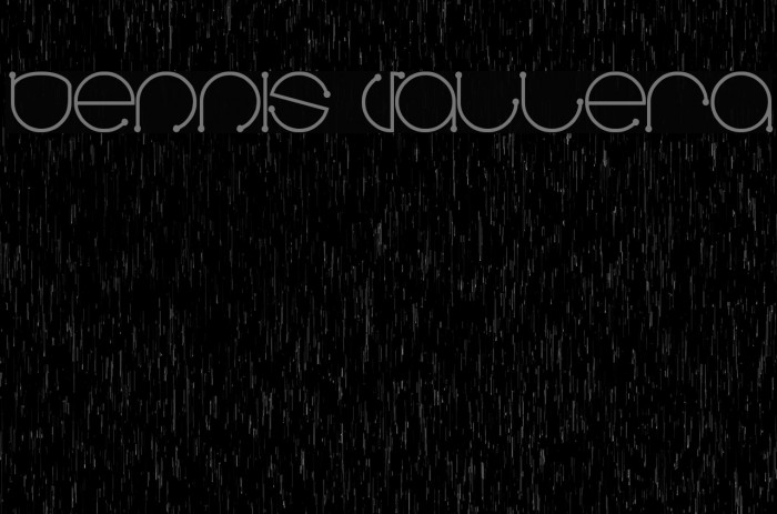 Dennis Vallera Font examples