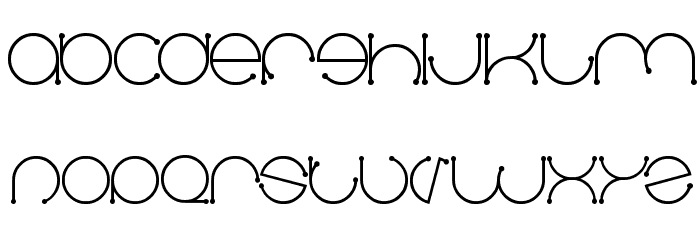 Dennis Vallera Font LOWERCASE