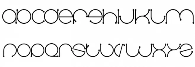 Dennis Vallera Schriftart Kleinbuchstaben