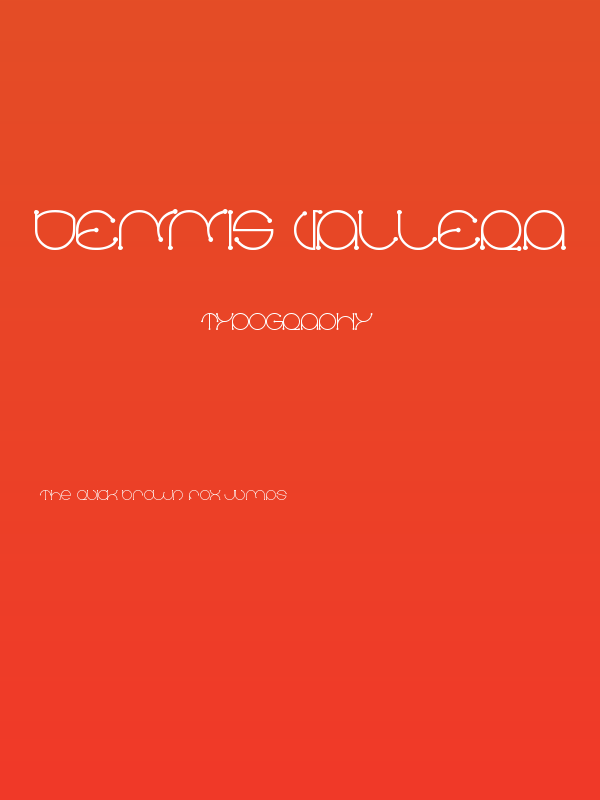 Dennis Vallera Poster