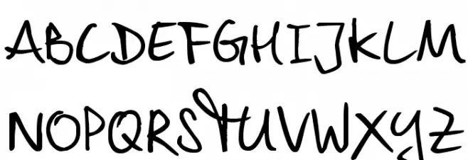 Dennis Font UPPERCASE