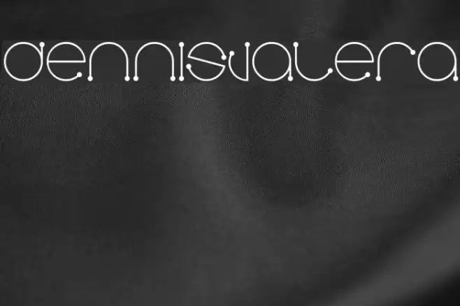 Dennisvalera Font examples