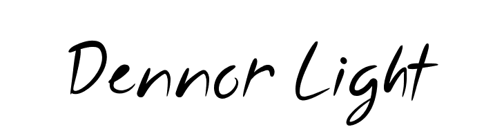 Dennor Light Font