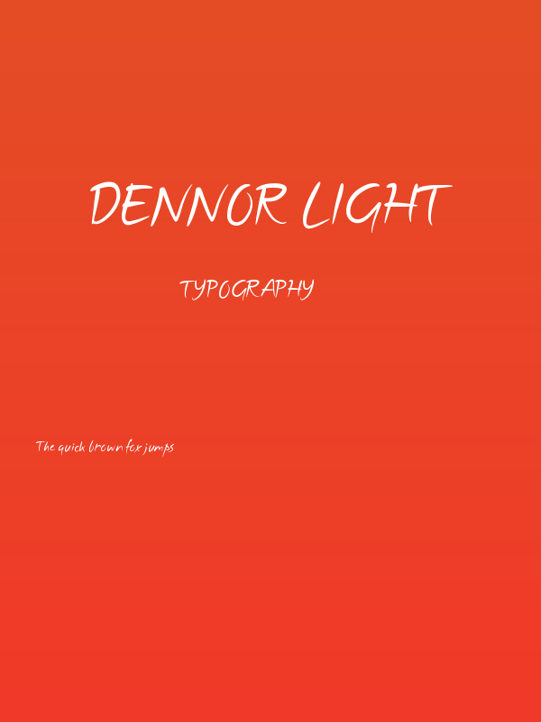 Dennor Light Poster