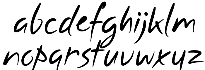 Dennor Light Font LOWERCASE