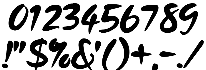 Dennor Font OTHER CHARS