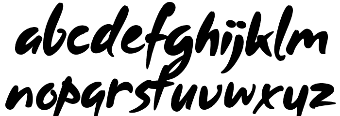 Dennor Font LOWERCASE