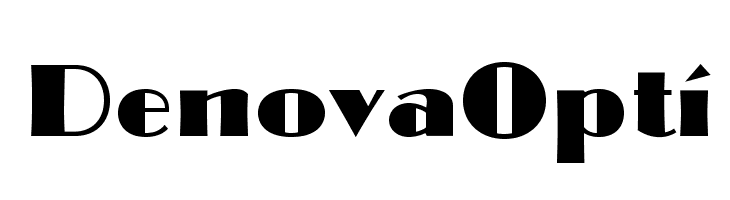 DenovaOpti Font
