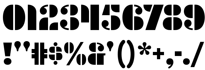 Densmore-Regular Font OTHER CHARS