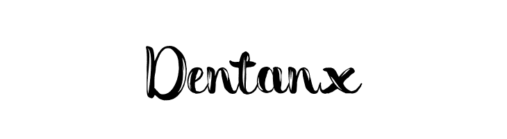 Dentanx  Fuentes Gratis Descargar