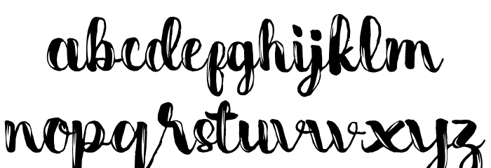 Dentanx Font LOWERCASE