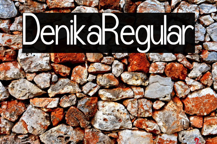 Dentika Regular Example 1
