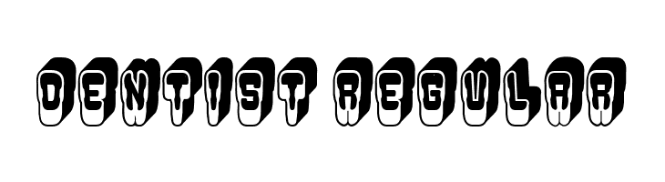 Dentist Regular  Frei Schriftart Herunterladen