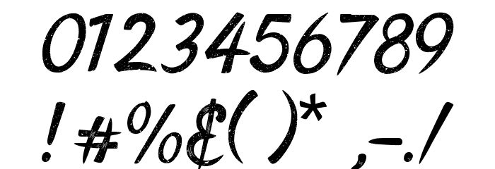 Dento Viola Font OTHER CHARS