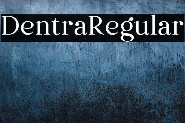 Dentra Regular Example 3