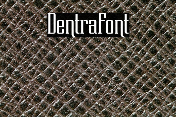 DentraFont Example 2
