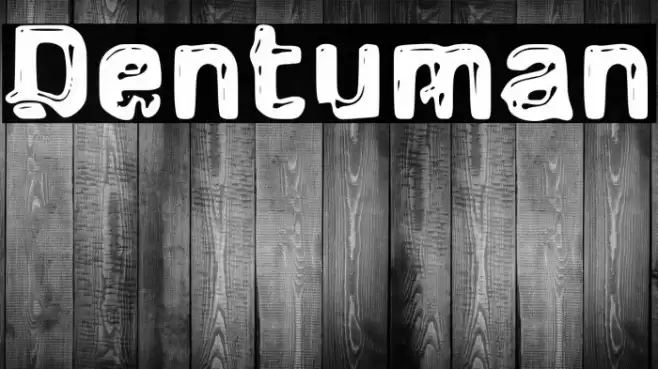 Dentuman Font examples