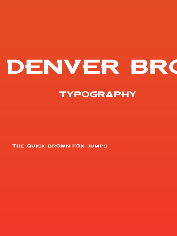 Denver Broncos Custom Poster