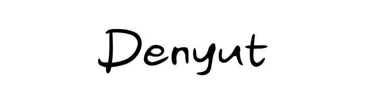 Denyut  免费字体下载