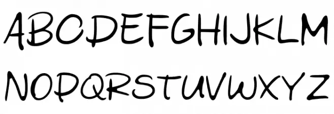 Denyut Schriftart Groß