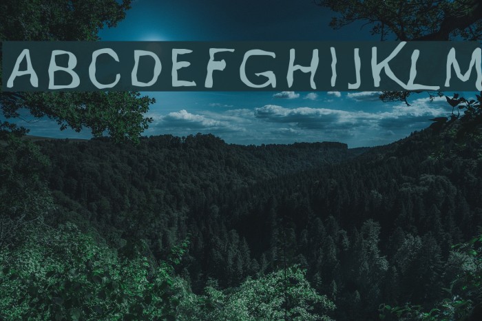 Department 21 Font examples