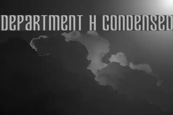 Department H Condensed Example 1