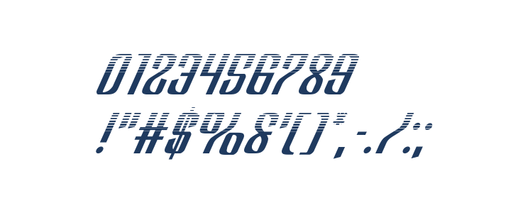 Department H Halftone Italic Other Characters