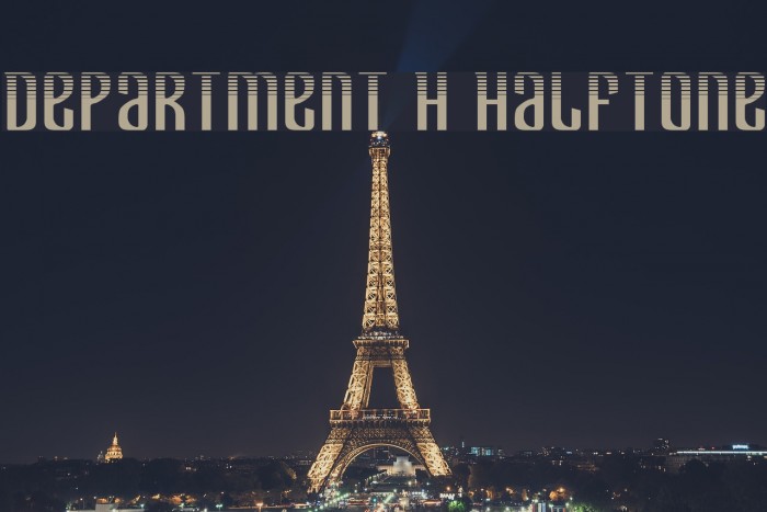 Department H Halftone Example 1