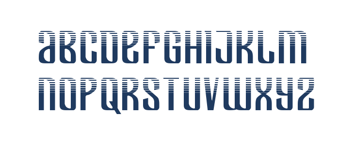 Department H Halftone Lowercase