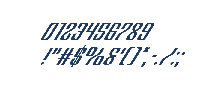 Department H Super-Italic Other Characters