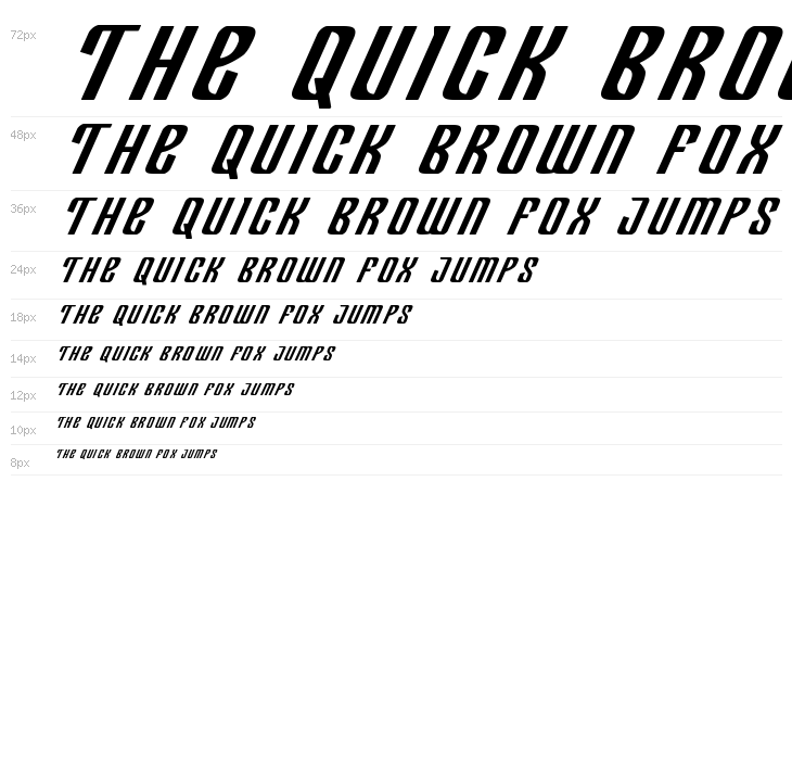 Department H Title Bold Italic Waterfall