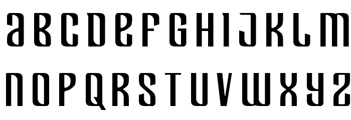 Department H Title Font LOWERCASE