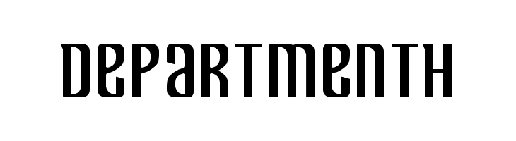 Department H  Frei Schriftart Herunterladen