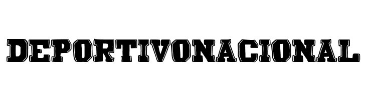 Deportivo Nacional  Free Fonts Download