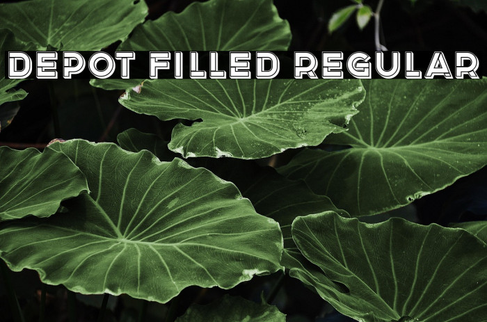 Depot Filled Regular Example 3