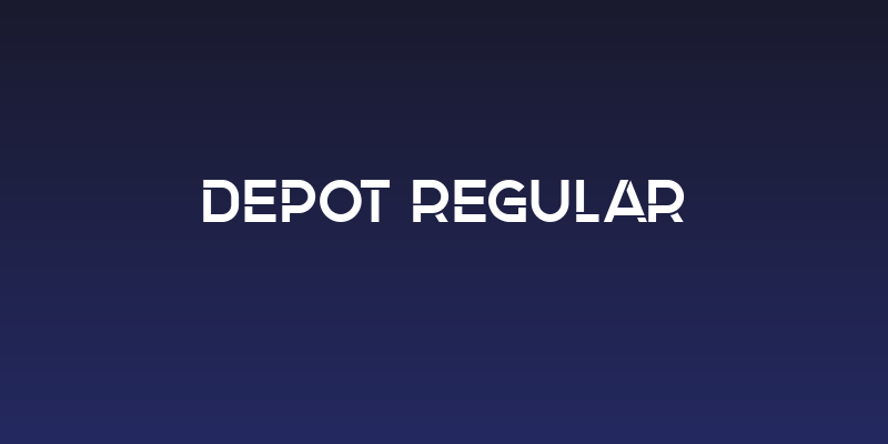 Depot Regular Social Header