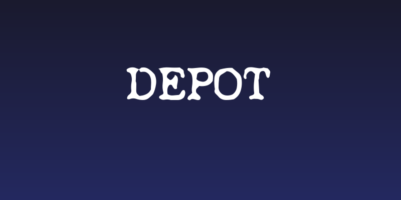 Depot Social Header