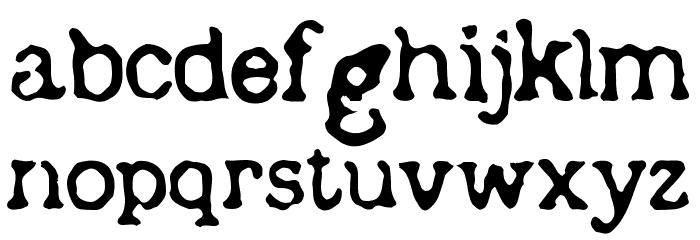 Depot Font LOWERCASE